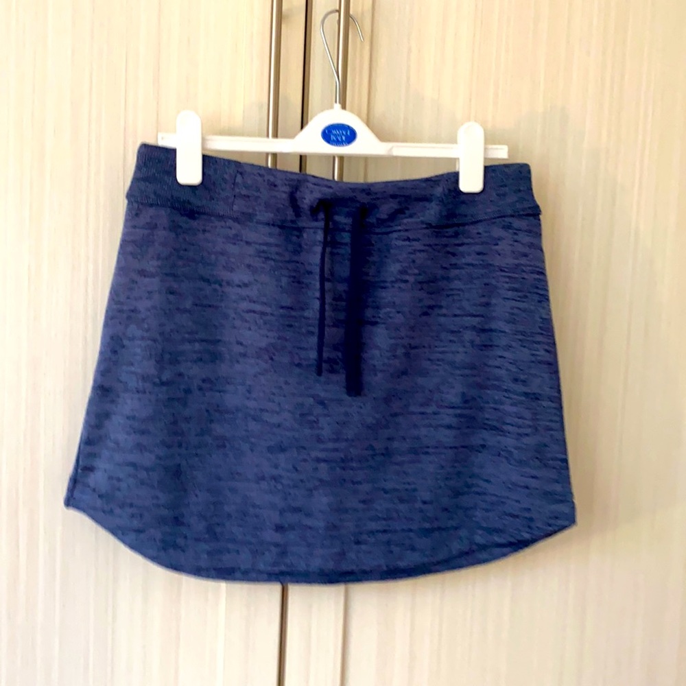Large Athelta Blue Cotton Skirt